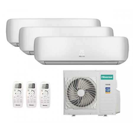 HISENSE 3 x AMS-09UR4SVETG67 / AMW3-24U4SZD