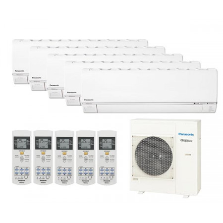 Panasonic 5 х CS-E09RKDW / CU-5E34PBD