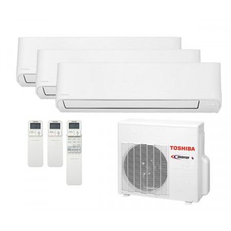 Toshiba 3 x RAS-B07J2KVG-E / RAS-3M18U2AVG-E