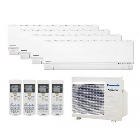Panasonic 4 x CS-E09RKDW / CU-4E27PBD